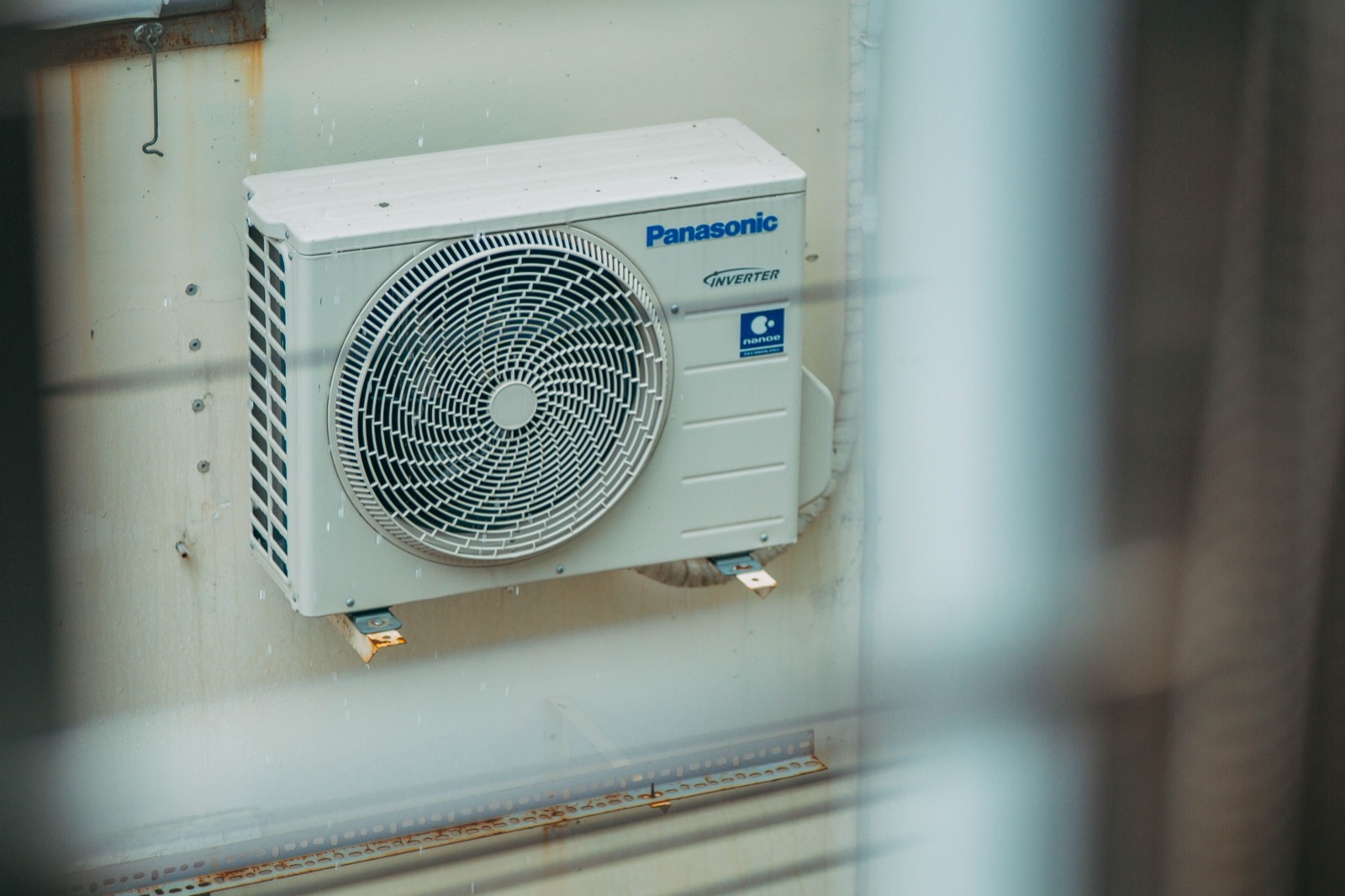 Outdoor air conditioning condenser unit, Vernon HVAC service